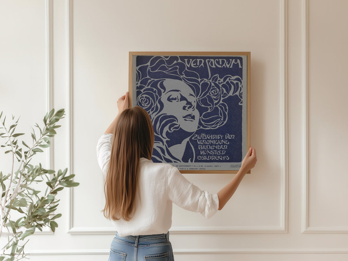 Koloman Moser — Ver Sacrum Cover (Heft 4) | Lithograph Print