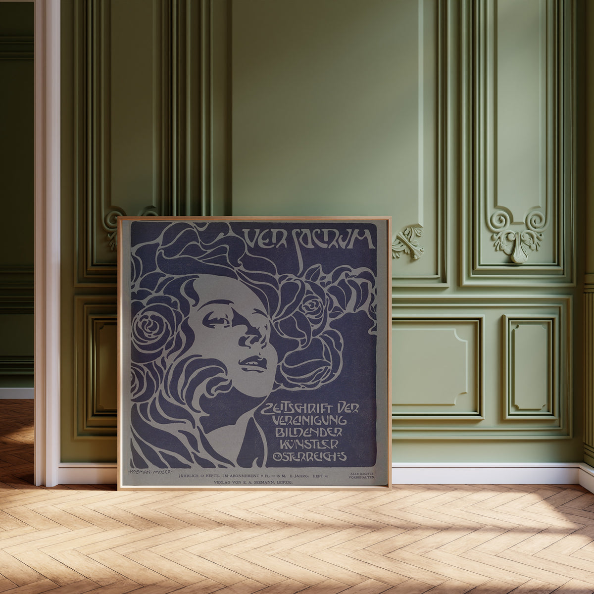 Koloman Moser — Ver Sacrum Cover (Heft 4) | Lithograph Print