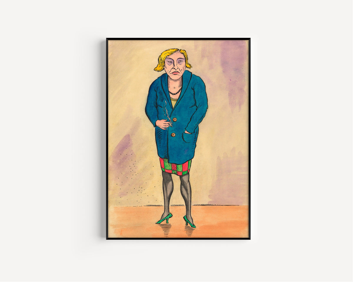Karl Wiener — Verfall (Decay) | Modernist Art Print