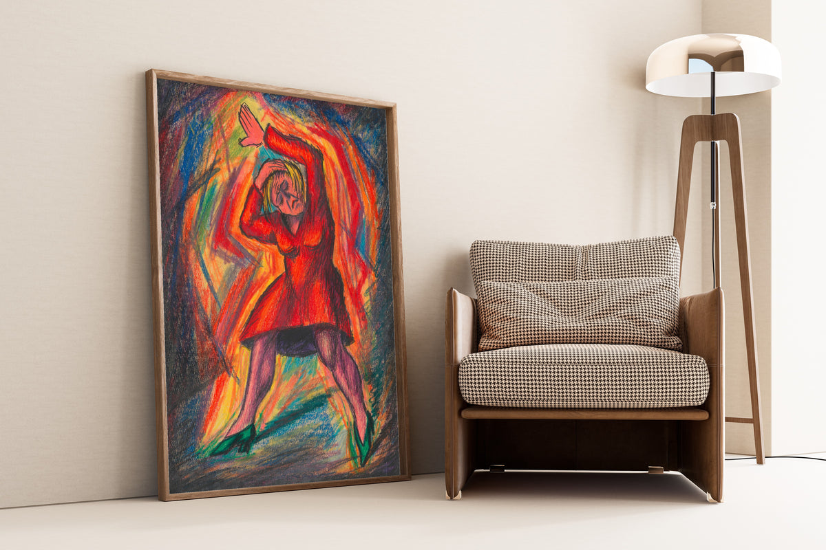Karl Wiener — Verzweiflung (Despair) | Expressionist Art Print