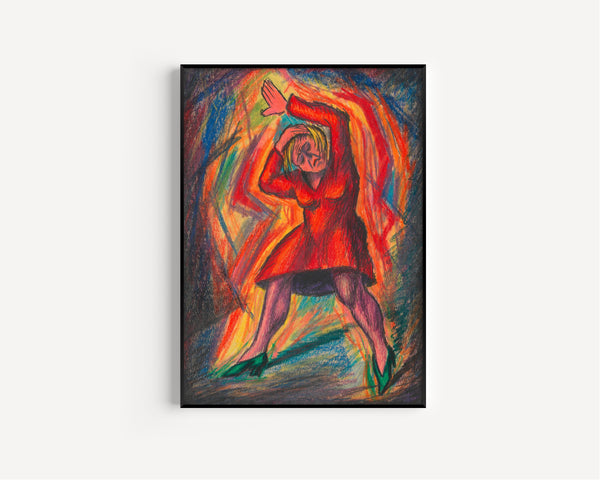 Karl Wiener — Verzweiflung (Despair) | Expressionist Art Print