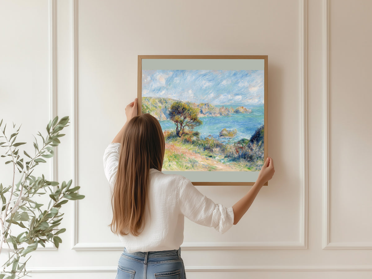 Pierre-Auguste Renoir — View at Guernsey | Fine Art Print