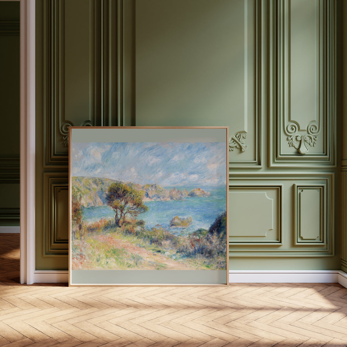 Pierre-Auguste Renoir — View at Guernsey | Fine Art Print
