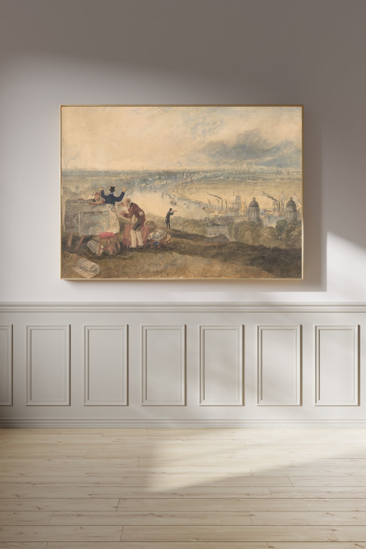J.M.W. Turner — View of London from Greenwich | Landscape Fine Art Print