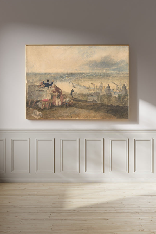 J.M.W. Turner — View of London from Greenwich | Landscape Fine Art Print