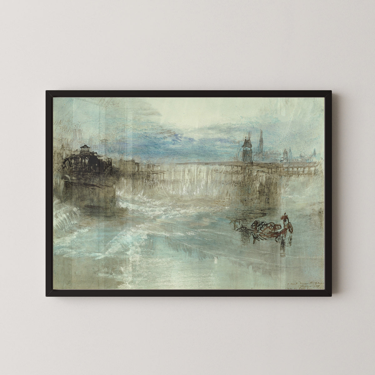 J.M.W. Turner — View of Lucerne | Landscape Fine Art Print