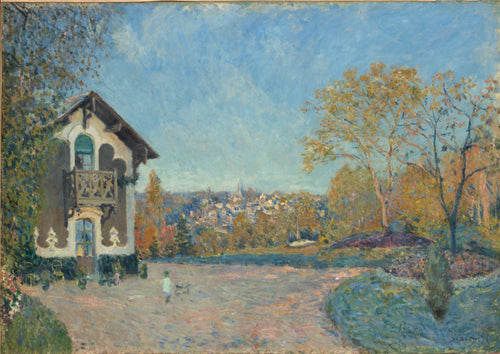Alfred Sisley — View of Marly-le-Roi from Coeur-Volant | Fine Art Print
