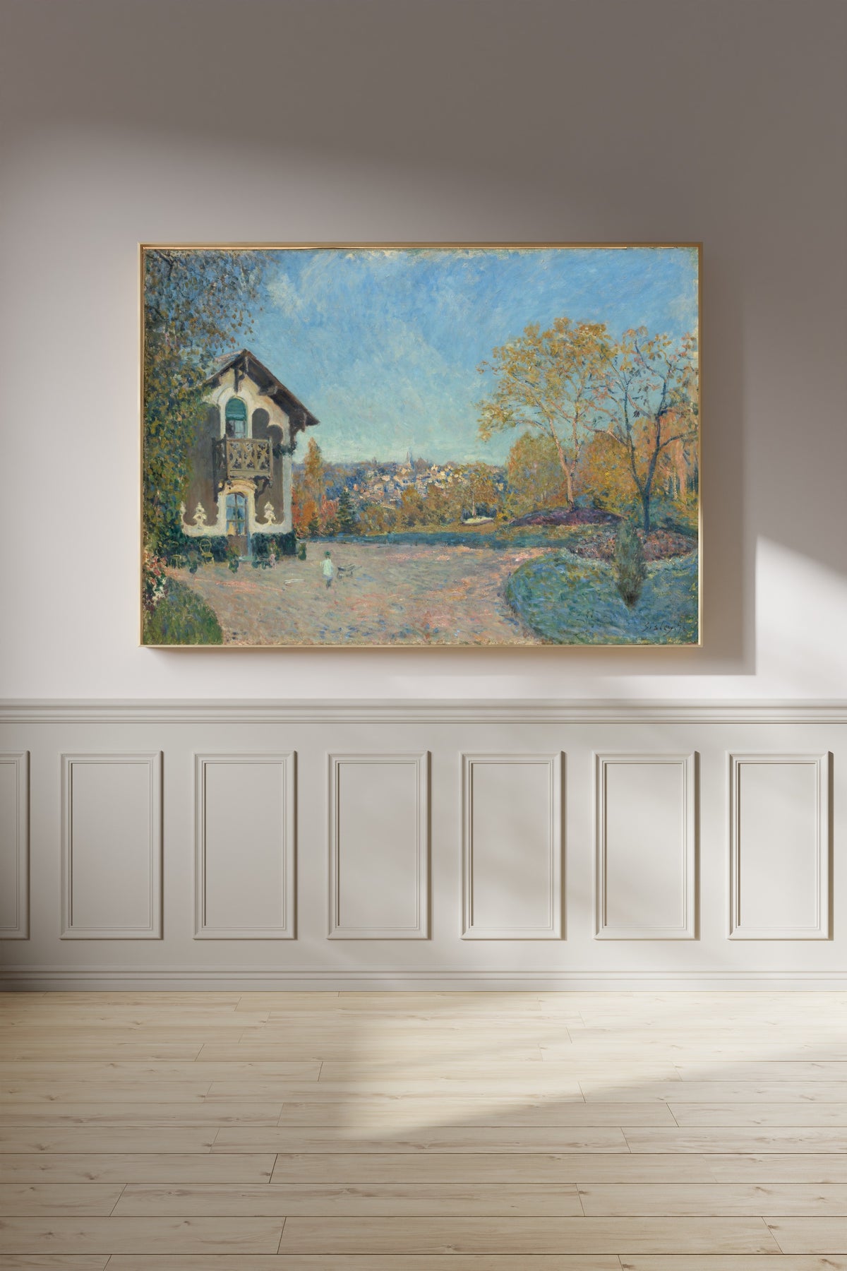 Alfred Sisley — View of Marly-le-Roi from Coeur-Volant | Fine Art Print
