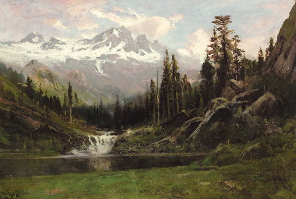 William Keith — View of Mount Shasta | Landscape Fine Art Print