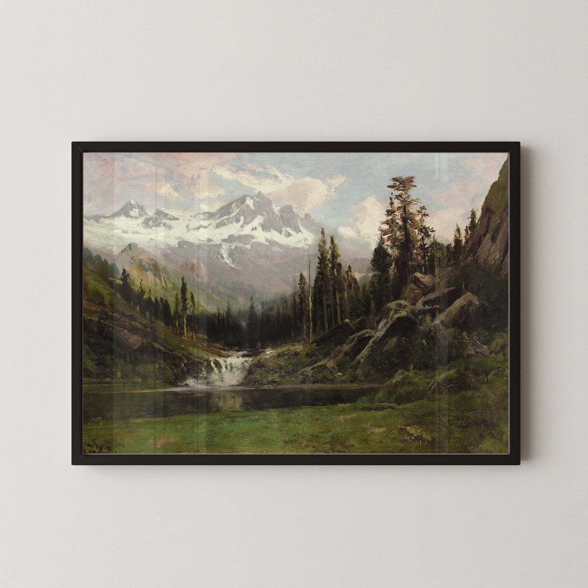 William Keith — View of Mount Shasta | Landscape Fine Art Print