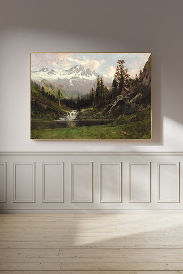 William Keith — View of Mount Shasta | Landscape Fine Art Print