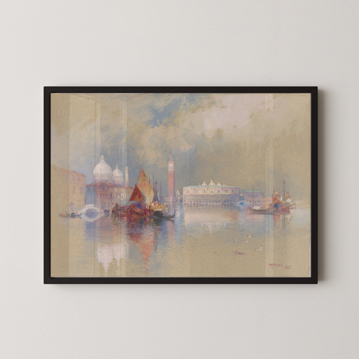 Thomas Moran — View of Venice | Landscape Fine Art Print