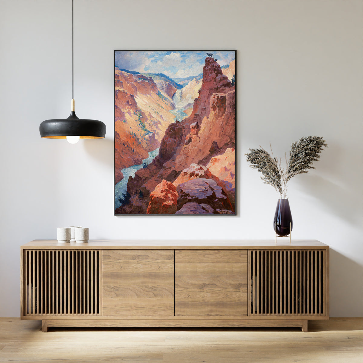 William Robinson Leigh — View of the Grand Canyon of the Yellowstone | Landscape Fine Art Print