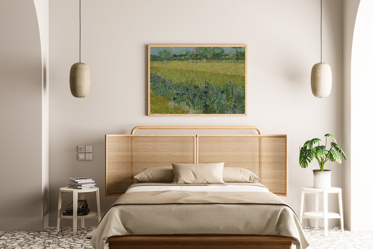 Vincent van Gogh — View of Arles with Irises | Fine Art Print