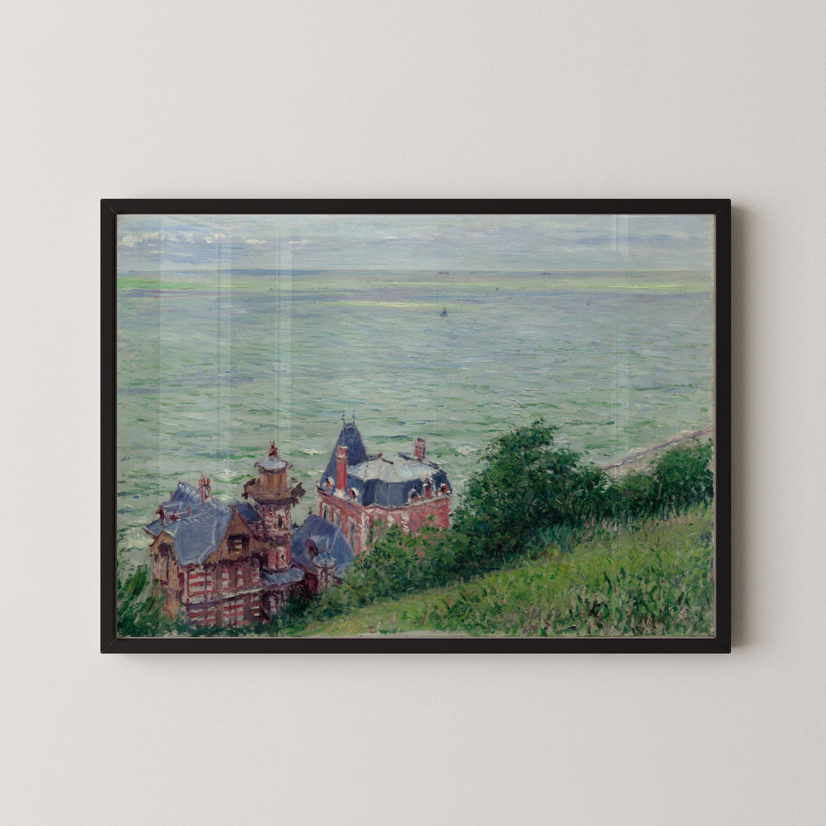 Gustave Caillebotte — Villas at Trouville | Fine Art Print