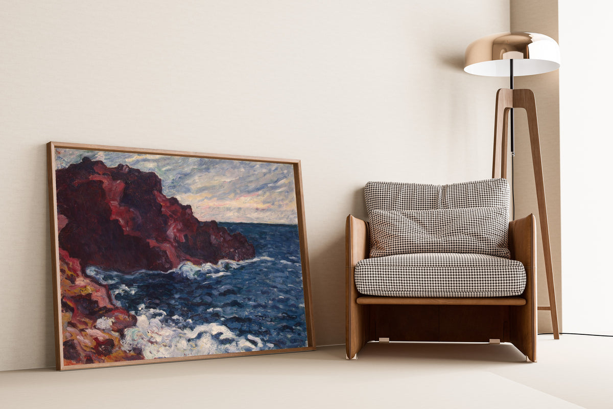 Louis Valtat — Violet Rocks | Fine Art Print