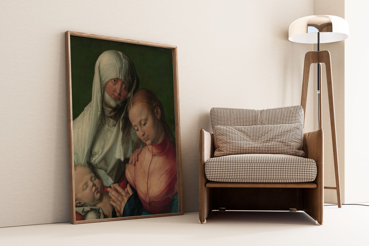 Albrecht Dürer — Virgin and Child with Saint Anne | Fine Art Print