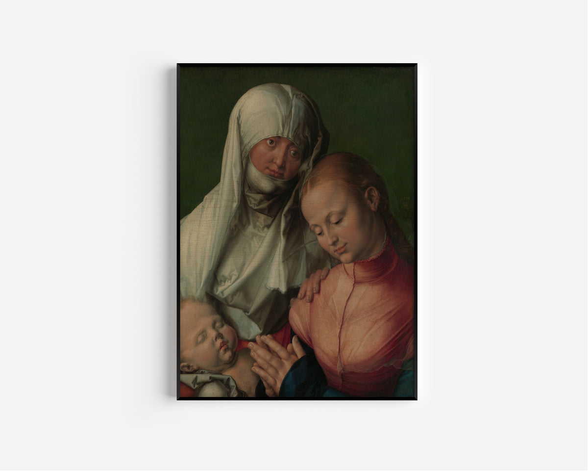 Albrecht Dürer — Virgin and Child with Saint Anne | Fine Art Print