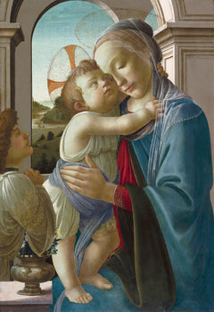 Sandro Botticelli — Virgin and Child with an Angel | Fine Art Print