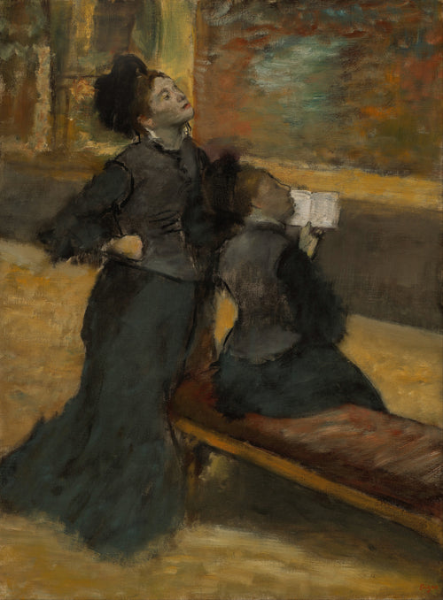 Edgar Degas — Visit to a Museum | Fine Art Print