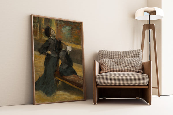Edgar Degas — Visit to a Museum | Fine Art Print