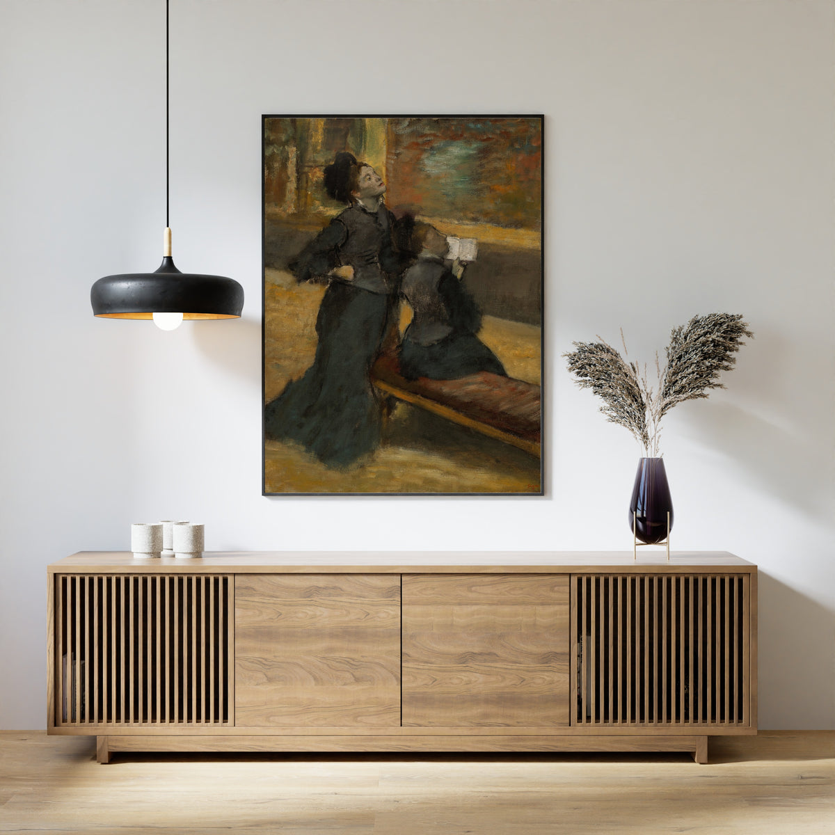 Edgar Degas — Visit to a Museum | Fine Art Print