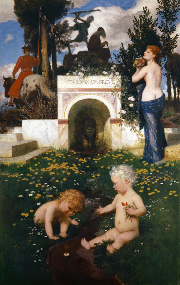 Arnold Böcklin — Vita Somnium Breve (Life, a Short Dream) | Symbolist Art Print
