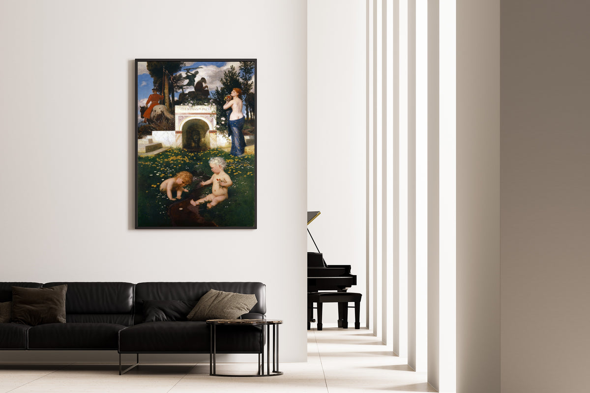 Arnold Böcklin — Vita Somnium Breve (Life, a Short Dream) | Symbolist Art Print