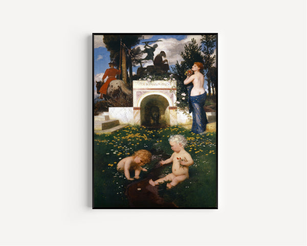 Arnold Böcklin — Vita Somnium Breve (Life, a Short Dream) | Symbolist Art Print