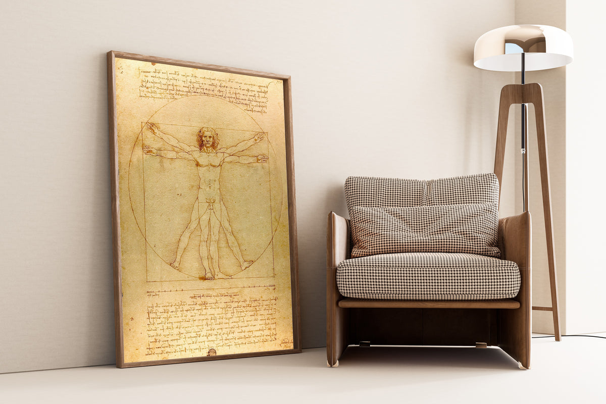 Leonardo da Vinci — Vitruvian Man | Fine Art Print