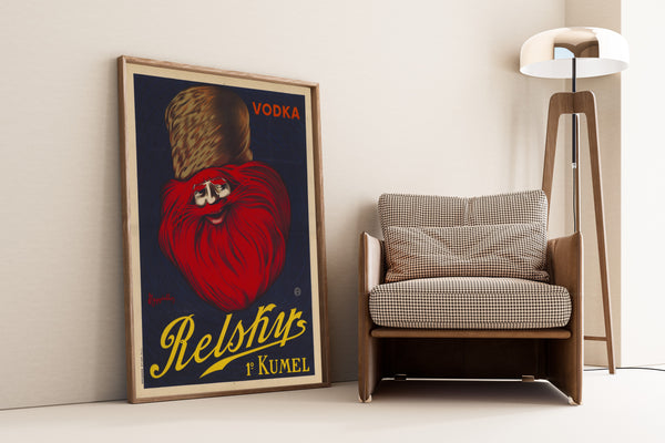Leonetto Cappiello — Vodka Relskys, 1° Kumel | Vintage Poster Print