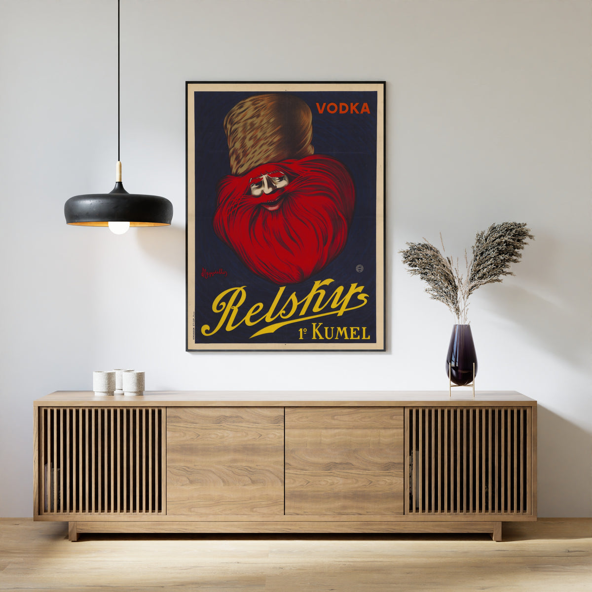 Leonetto Cappiello — Vodka Relskys, 1° Kumel | Vintage Poster Print