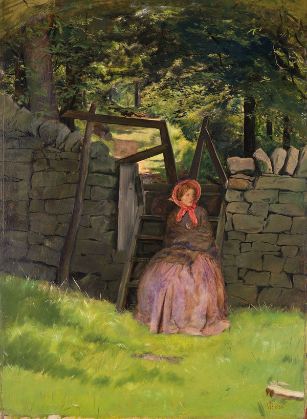 John Everett Millais — Waiting | Pre-Raphaelite Art Print