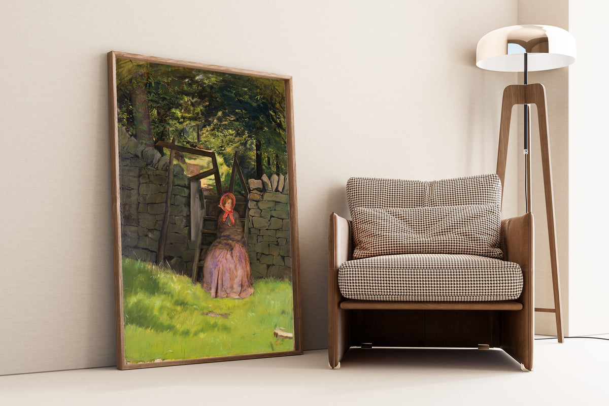 John Everett Millais — Waiting | Pre-Raphaelite Art Print