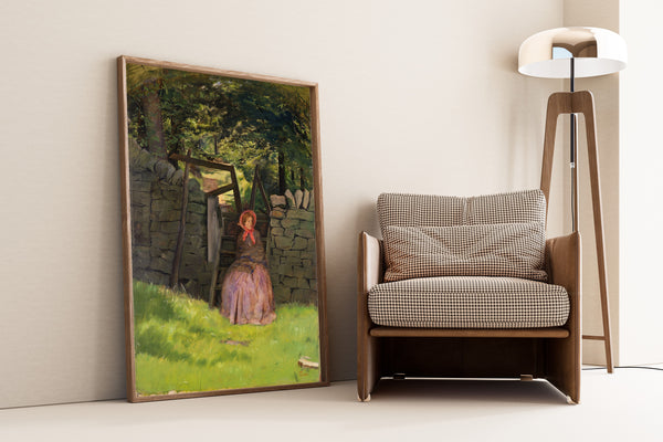 John Everett Millais — Waiting | Pre-Raphaelite Art Print