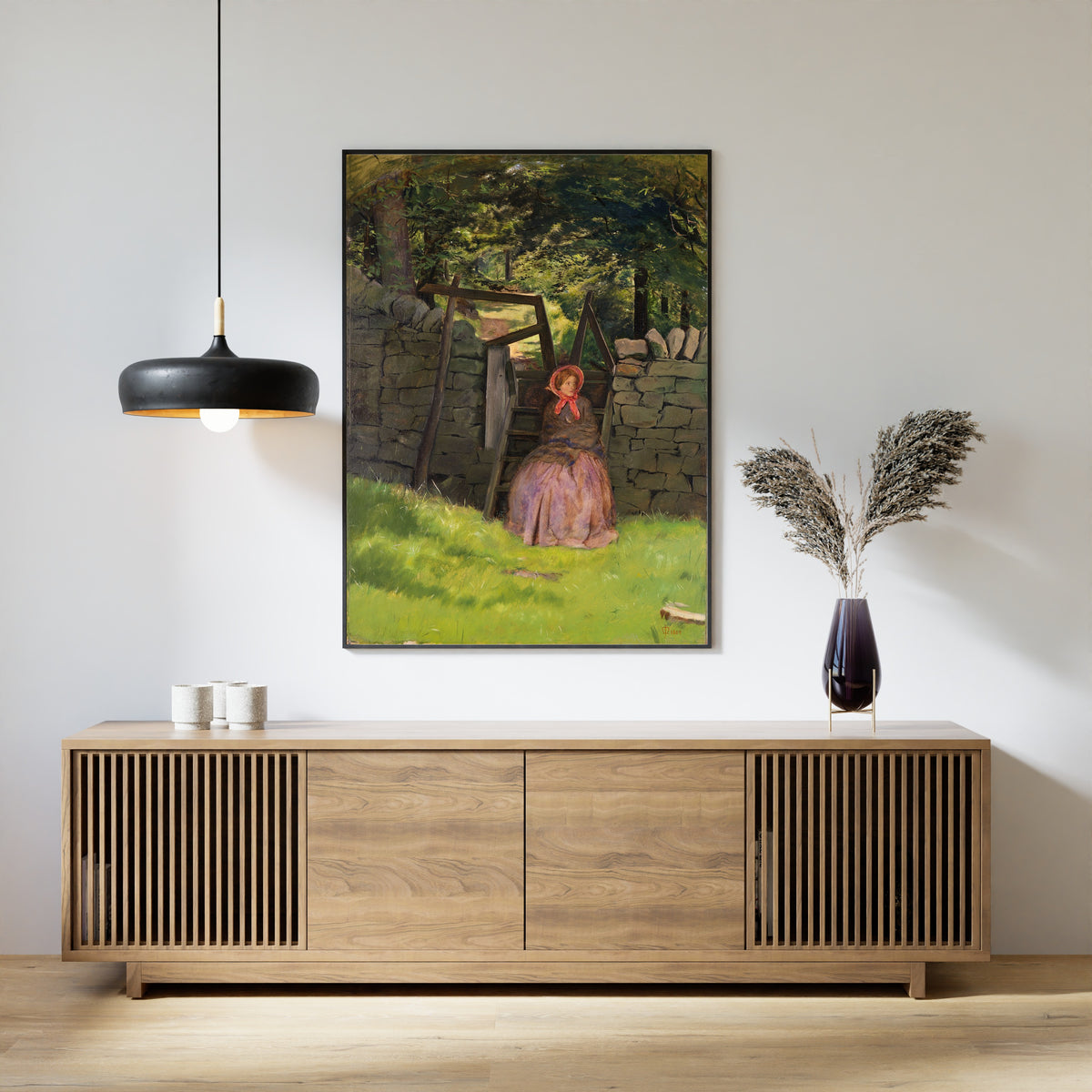 John Everett Millais — Waiting | Pre-Raphaelite Art Print