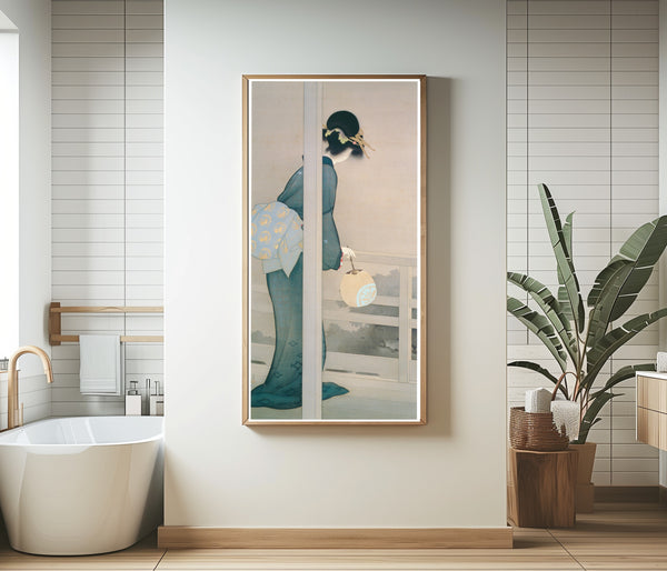 Uemura Shōen — Waiting for the Moon (Taigetsu) | Fine Art Print