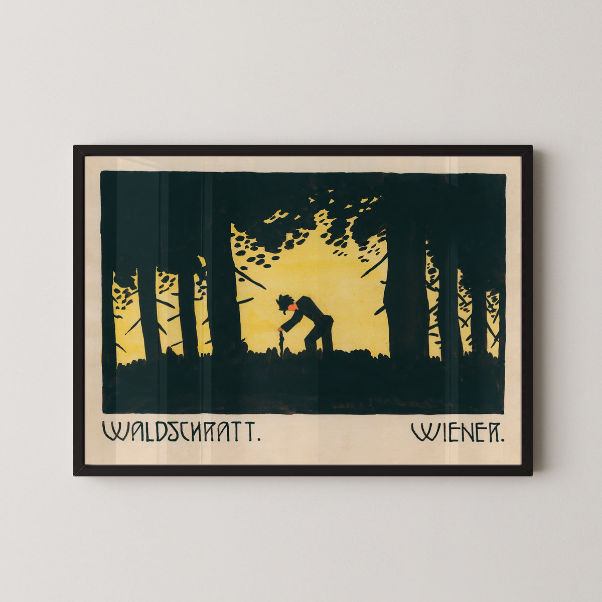 Karl Wiener — Waldschratt (Wood Sprite) | Vintage Poster Print