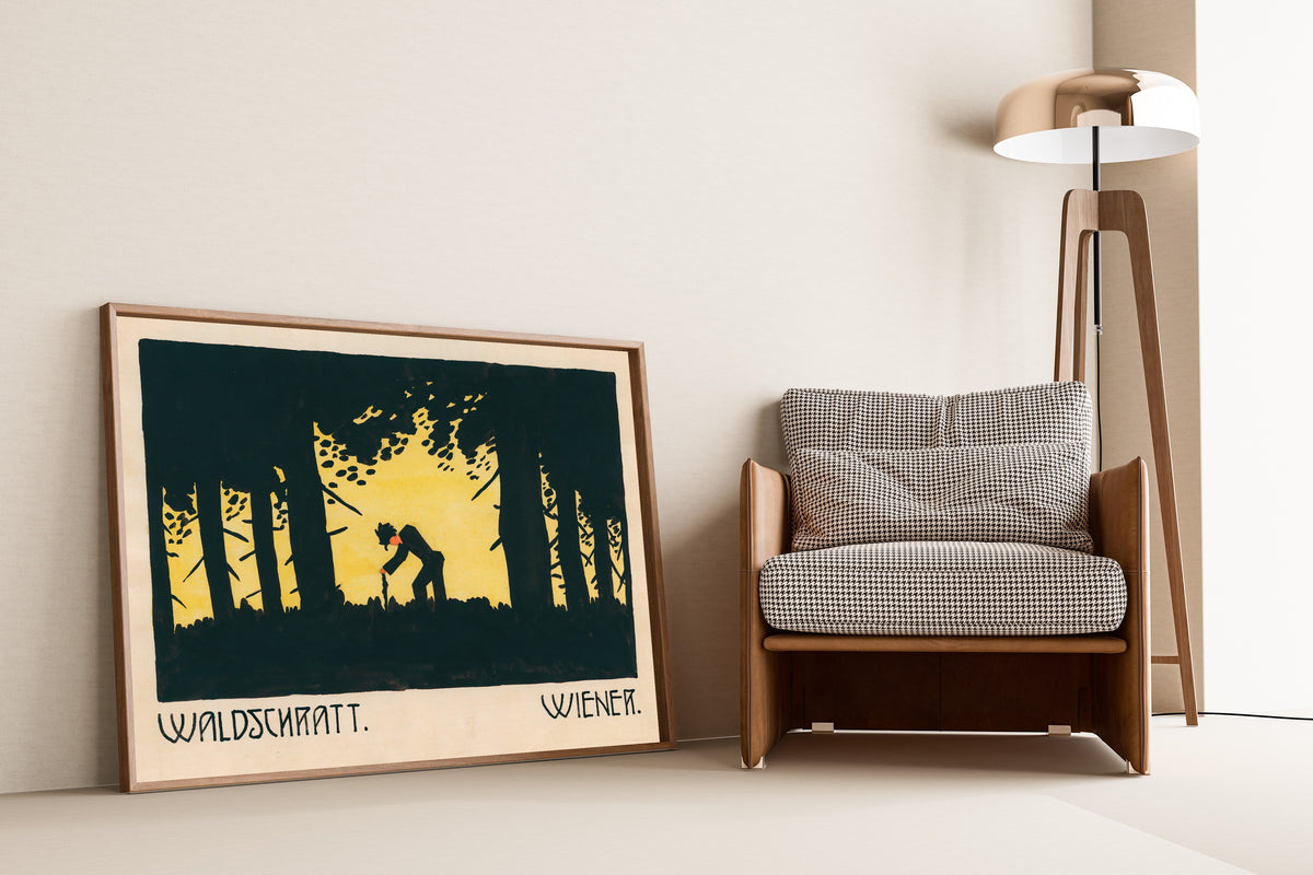 Karl Wiener — Waldschratt (Wood Sprite) | Vintage Poster Print