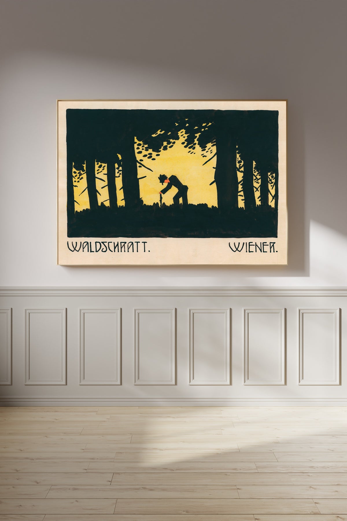 Karl Wiener — Waldschratt (Wood Sprite) | Vintage Poster Print