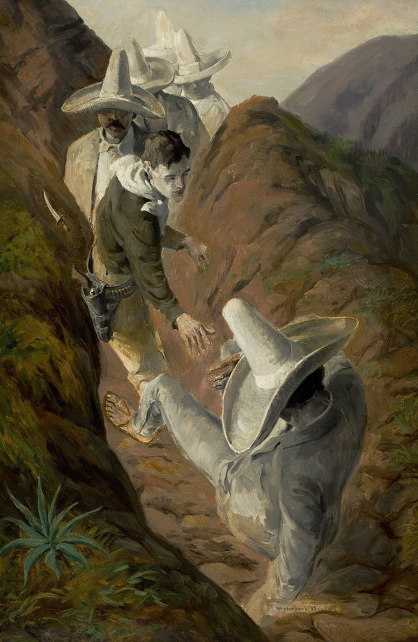 W. Herbert Dunton — Wanderer of the Wasteland | Western Illustration Print