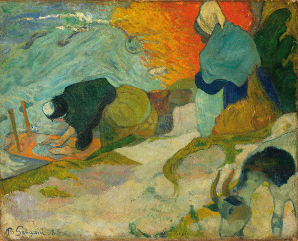 Paul Gauguin — Washerwomen in Arles | Fine Art Print