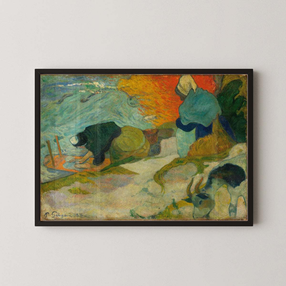 Paul Gauguin — Washerwomen in Arles | Fine Art Print
