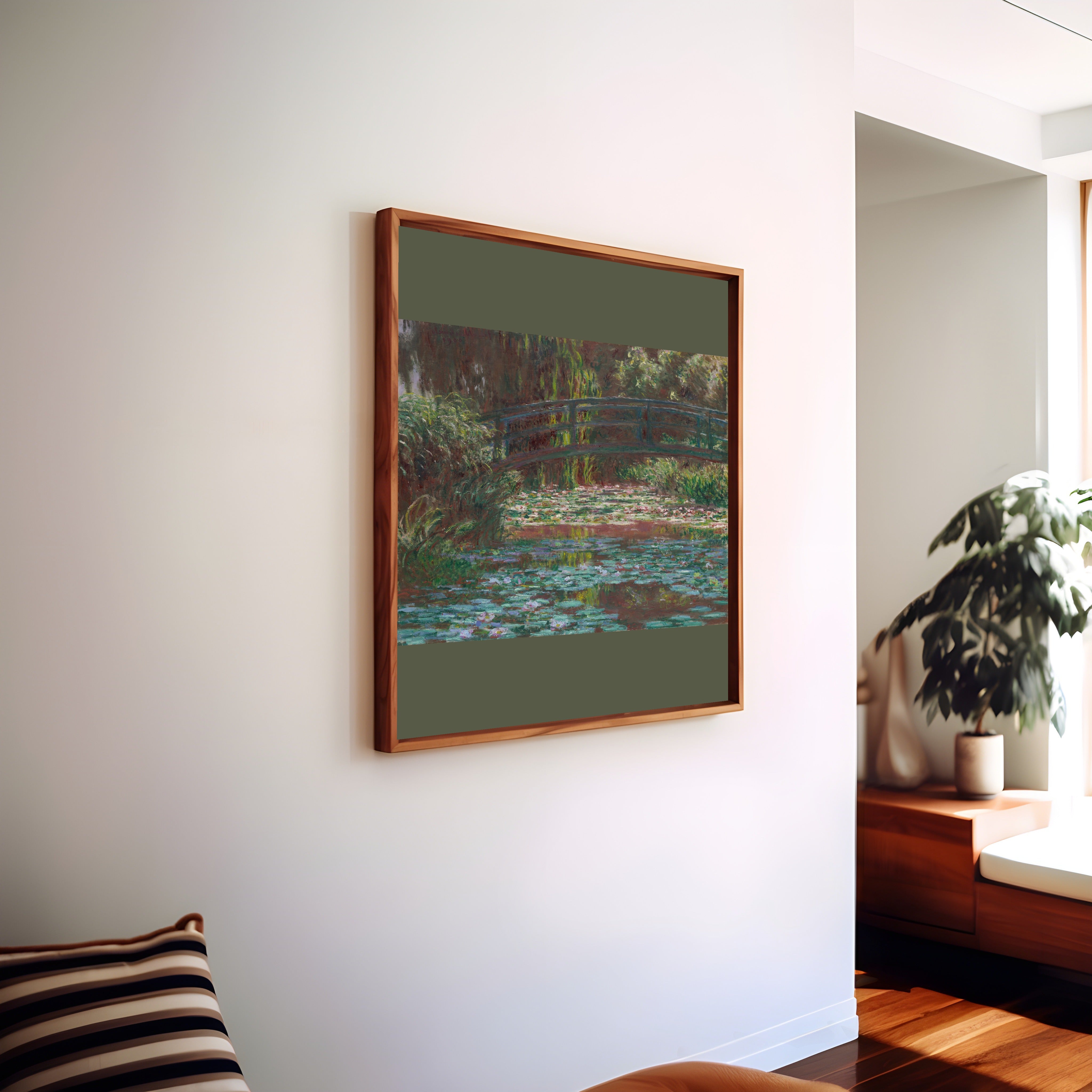 Claude Monet — Water Lily Pond (1900) | Fine Art Print