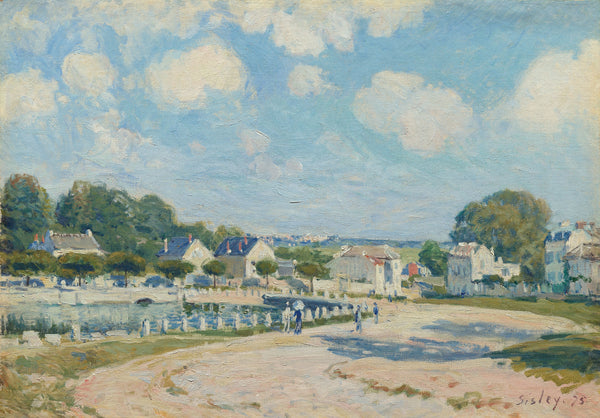 Alfred Sisley — Watering Place at Marly | Fine Art Print