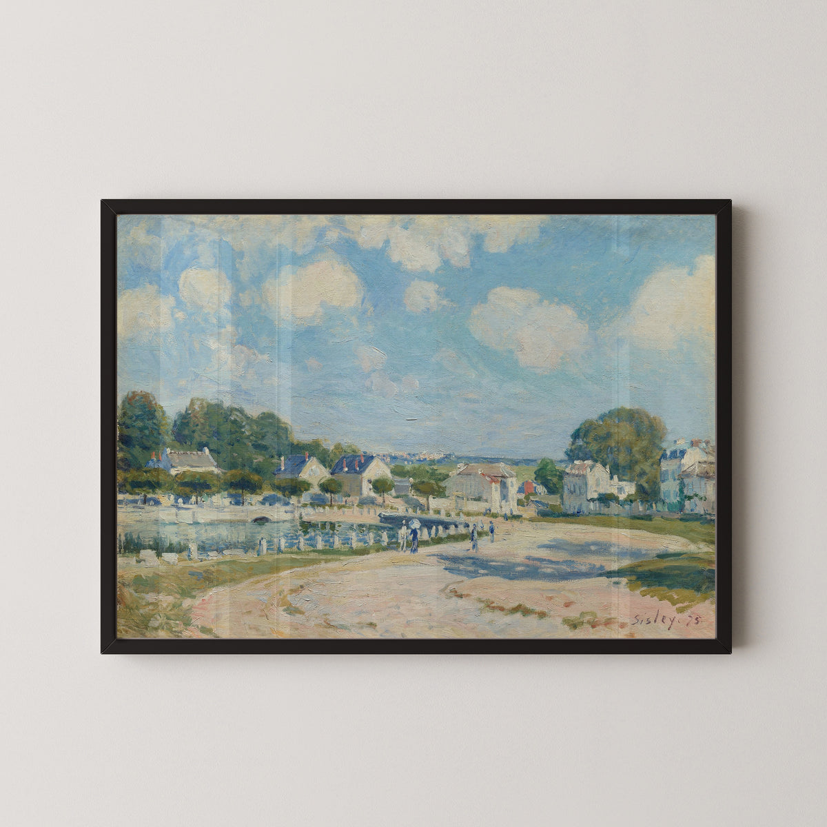 Alfred Sisley — Watering Place at Marly | Fine Art Print
