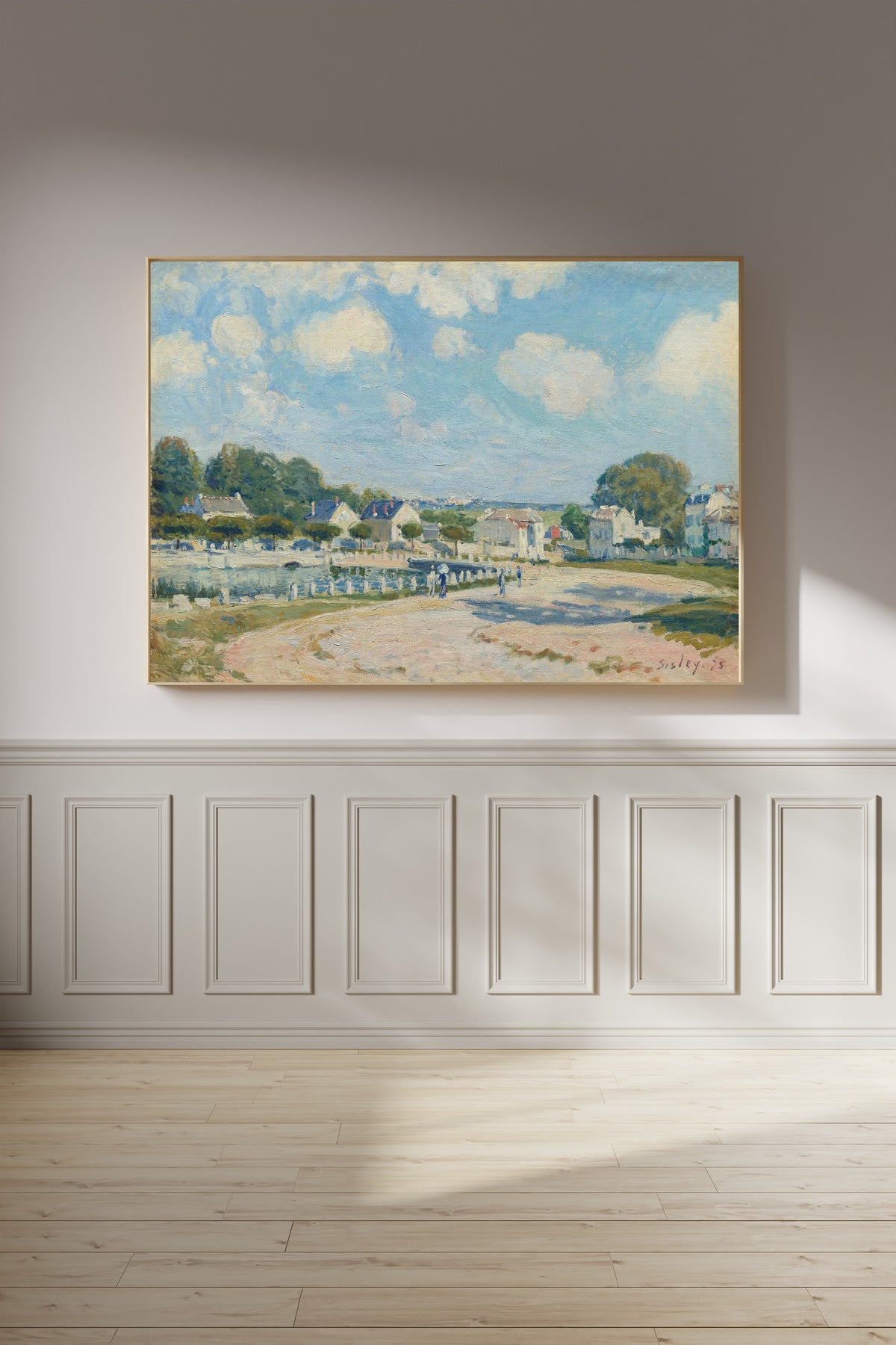 Alfred Sisley — Watering Place at Marly | Fine Art Print