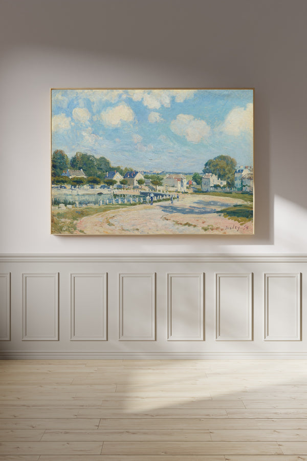 Alfred Sisley — Watering Place at Marly | Fine Art Print