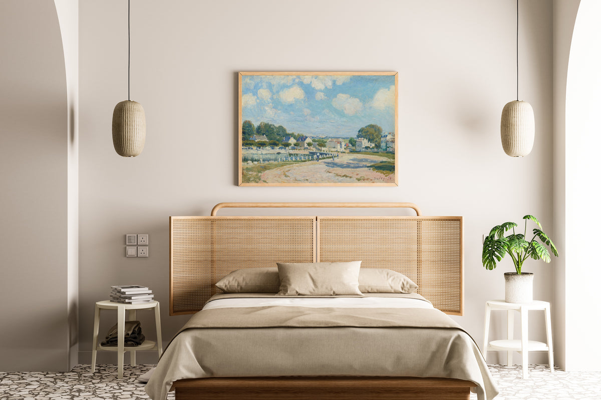 Alfred Sisley — Watering Place at Marly | Fine Art Print