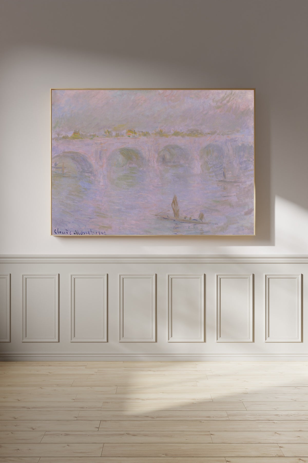 Claude Monet — Waterloo Bridge in London | Fine Art Print